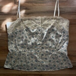 The Limited Floral Silk Top